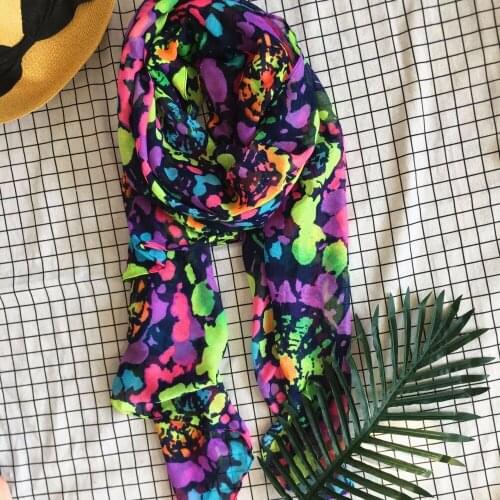 2021 Newest Women Printed Scarf Cotton Scarf Shawls Wraps Hijabs