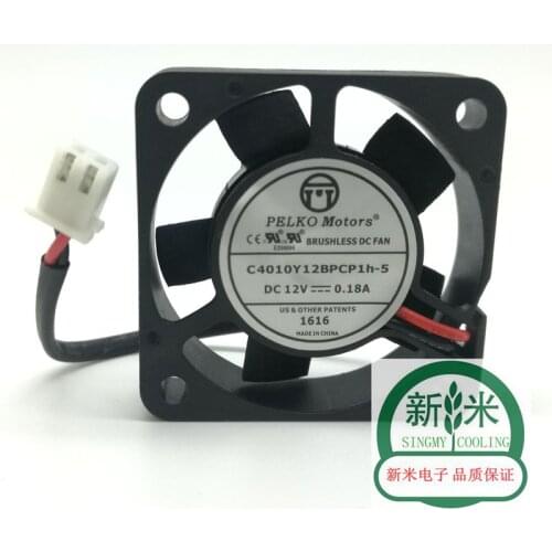 NEW PELKO Motors 4010 12V 0.18A C4010Y12BPCP1h-5 high air volume cooling fan