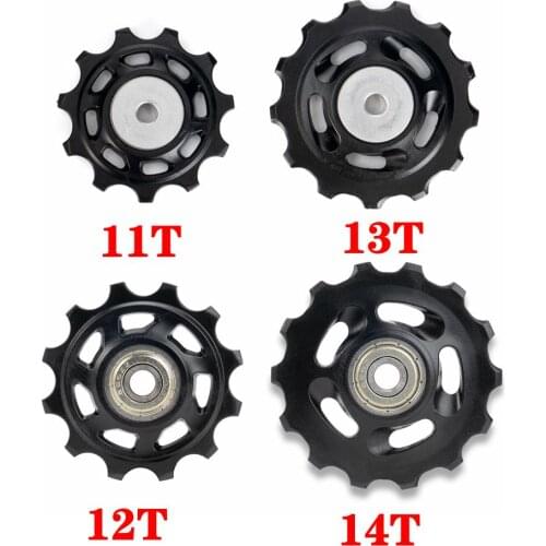Road Mountain Bicycle Rear Guide Wheel 11T 13T Bike Rear Derailleur Pulley Roller Bicycle Parts