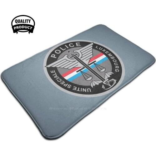 Unité Spéciale De La Police - Special Police Unit ( Luxembourg ) 3D Household Goods Mat Rug Carpet Foot Pad Unité Spéciale De