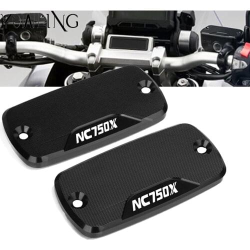 Motorcycle Accessories Aluminum Front Brake Reservoir Cylinder Master Fluid Tank Cover FOR HONDA NC750X NC 750X 2014 2015 2016
