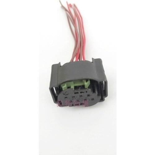 Car ACC adaptive cruise system plug connector with wire For Volkswagen Sagitar Magotan For Audi A6L A4L 4F0 973 708