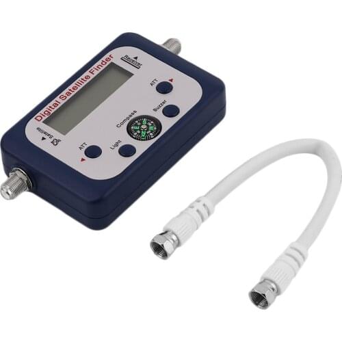 Digital Satellite Finder SF-95DR Meter Satlink Receptor TV Signal Receiver Sat Decoder DVB-T2 Satfinder