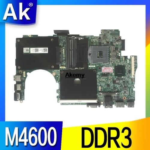 For DELL Precision M4600 laptop mainboard 8YFGW 08YFGW CN-08YFGW QM67 motherboard DDR3 PGA989 tested 100