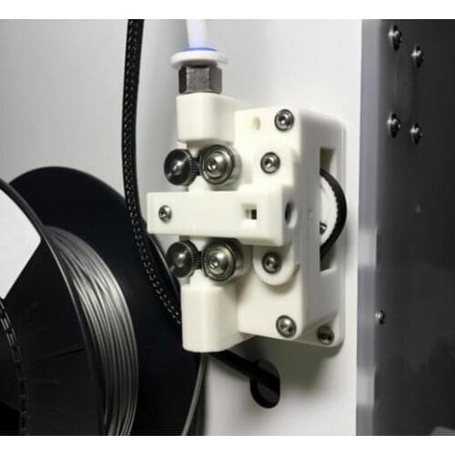 Belted Dual Drive two wheelStrong and Silent Bowden Extruder kit for DIY Reprap UM 3D printer spare parts