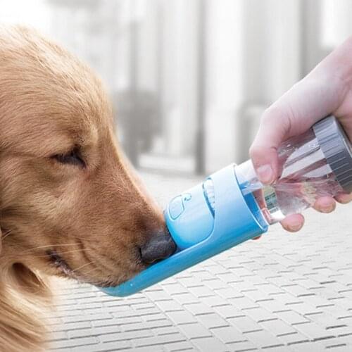 Dog Cat Filter Element Out Water Jug of Pet Outdoor Portable Water Drinking Fountains Summer Travel Puppy Accessories Supplies