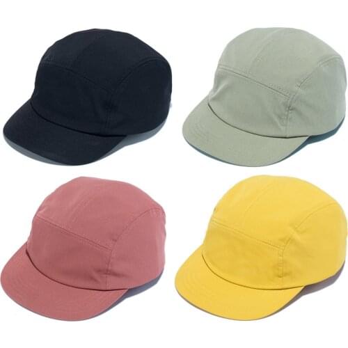 5 Panel Cap Adjustable Baseball Cap Flat Brim Brand Snapback Men Women Trucker Solid Dad Hats Hip Hop Casual Outdoor Golf Sports