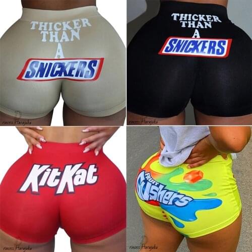 Summer Shorts Slim Womens Short Casual Print Hot Sale Sexy Hip-hop Outdoor Sports Elastic High Waist Office 2020 Fashion S-XL