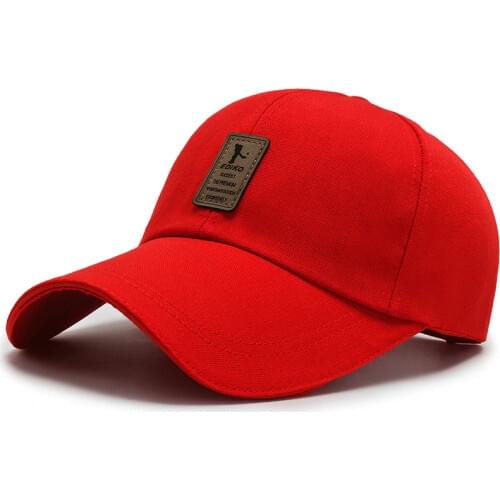 Mens canvas baseball cap cotton cap autumn hat outdoor sports sun hat leisure sun protection fishing hat