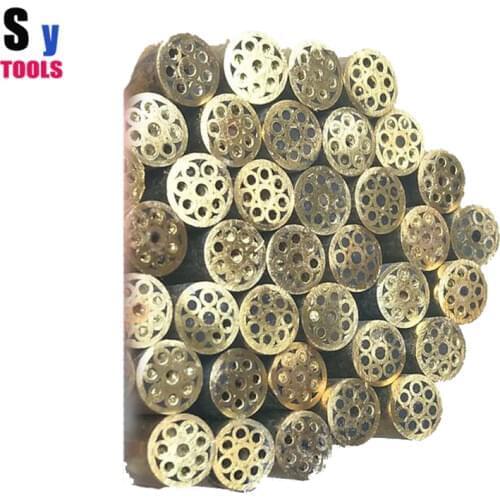 Knife DIY shank Mosaic pin Rivets 390mm nail brass tube 5mm and 6mm diameter DIY knife handle screw Polished without degumming