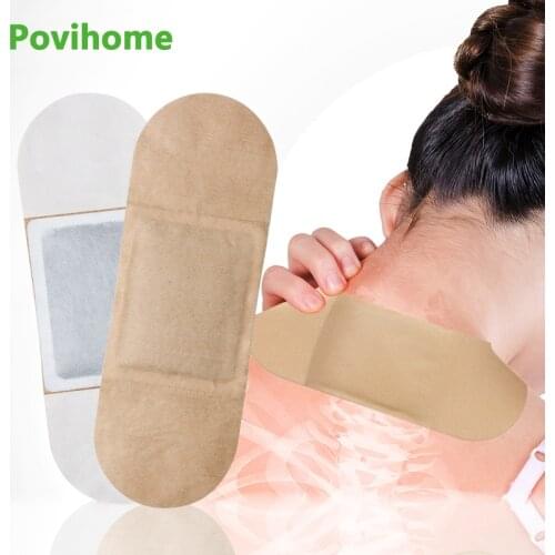 1pcs Self-heating Moxibustion Stickers Wormwood Physiotherapy Moxibustions Mediacl Plaster Pain Relief Patch Health Care C1778