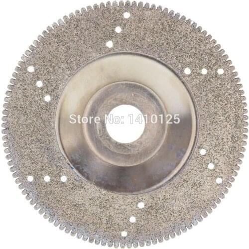 100 mm 4" inch Diamond Coated Grinding Disc Wheel Serrated For Angle Grinder Grit 60 Arbor Hole 16 mm 5/8" Cutting Glass Stone