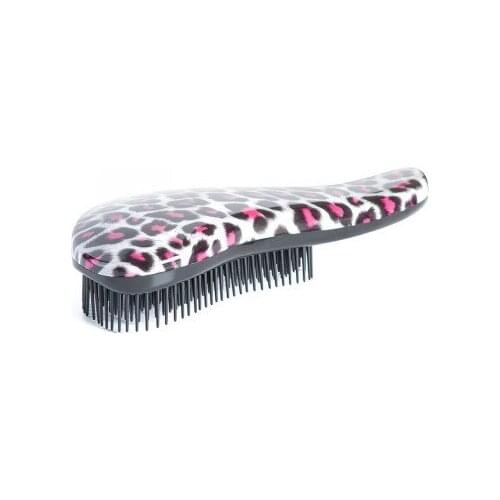 Sculpby brush i-tangle brush pink leopard