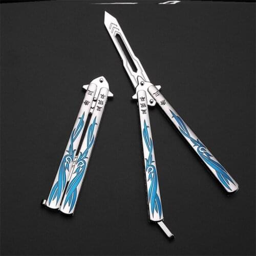 Training Without Blade Folding Knife Bearing Swing Hand Knife Comb Does Not Hurt The Hand Claw Knife Playing Knife