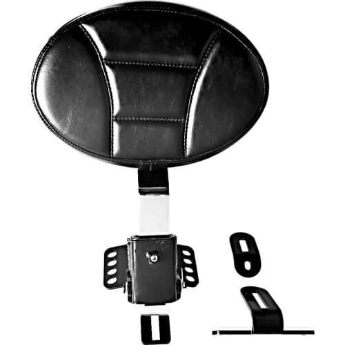 Plug-In Driver Grid Backrest&Back Pocket For Harley Touring Street Glide Road Glide 88-16 17 18