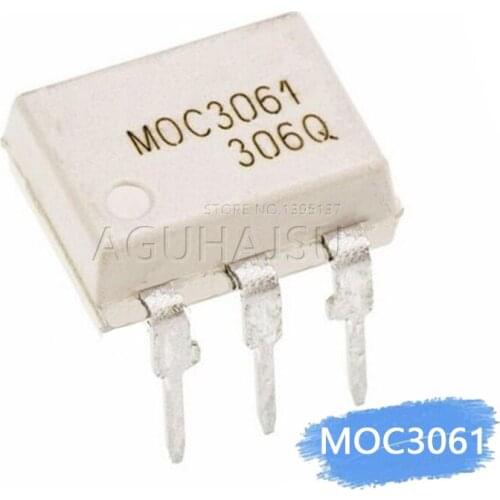 10pcs/lot MOC3061 EL3061 DIP-6