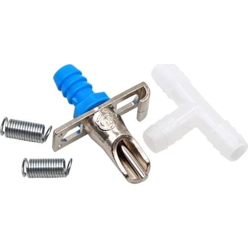 10sets Rabbit Automatic Nipple Water Feeder Poultry Drinker Pet Supplies Double Spring Waterer For Rabbit