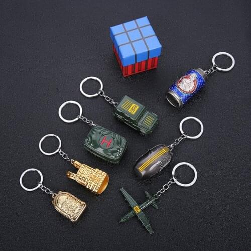 2020 New Trendy Popular Game Player Key Chain Jedi Survival For Men Cool Key Ring Of Boyfriend Gift AK47 CSGO Keychain llaveros