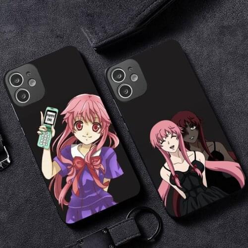 Mirai Nikki Phone Case for iPhone 12 11 mini pro XS MAX XR 8 7 6 6S Plus X 5S SE 2020