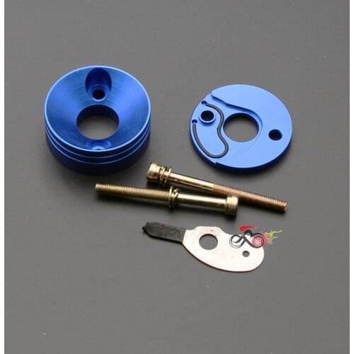 CNC 44MM AIR FILTER VELOCITY STACK BASE For 23CC 25CC 26CC 33CC 35CC 40CC GO PED SCOOTER Tanaka Zooma