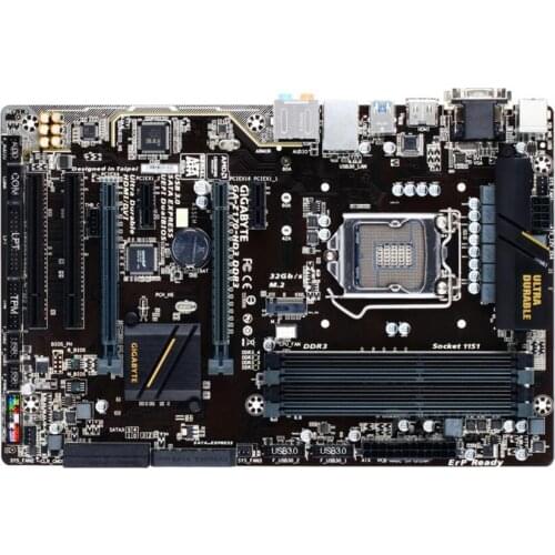 For Gigabyte GA-Z170-HD3 DDR3 Original Used Motherboard Z170 Socket LGA 1151 DDR3 Support I7 6700K