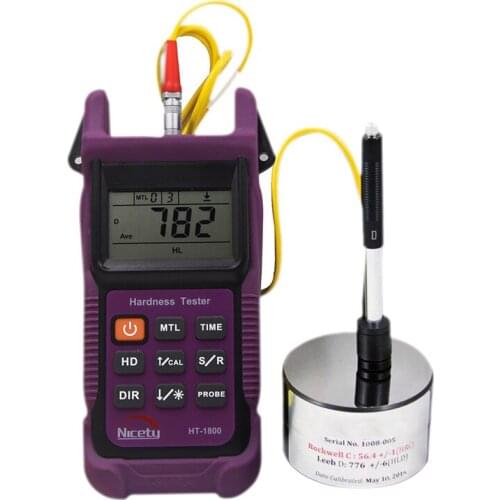 HT-1800 Leeb Hardness Tester Portable Metal Hardness Tester High Precision Durometer