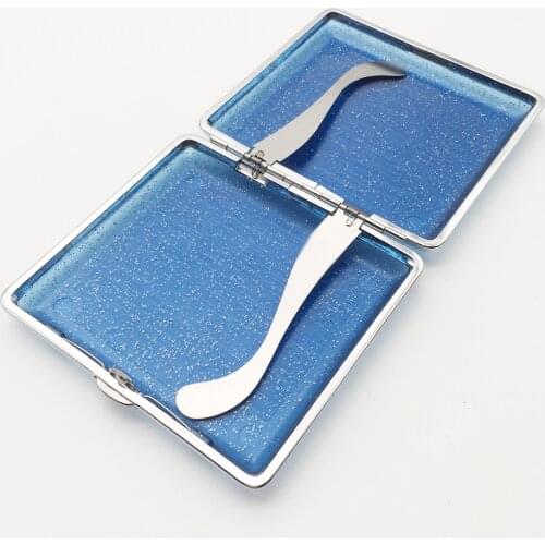 Bling Acrylic Tobacco Box Pipe Cigarette Holder Smoking Container Portable Tobacco Storage Box