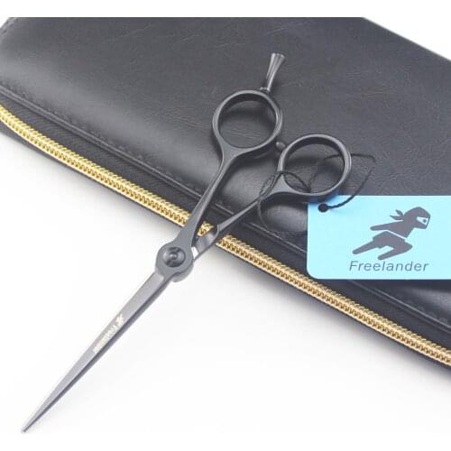5" hair scissors 440C black barber clippers barber cutting scissors hairdressing professional barber haircut for hairdresser