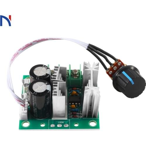 DC 12V-24V 12V 24V Motor Speed Control Regulator PWM Motor Speed Controller Switch 10A Current Regulator High Power Drive Module
