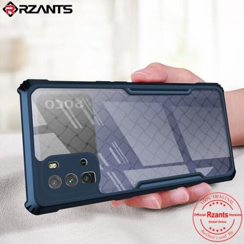 Rzants For Xiaomi POCO M3 Case Hard BV Beetle Shockproof Slim Crystal Clear Cover funda Casing