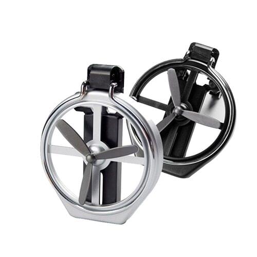 Universal Car Air Vent Mount Drink Bottle Cup Holder Bracket Stand Rack With Small Fan Auto Interior Accessories