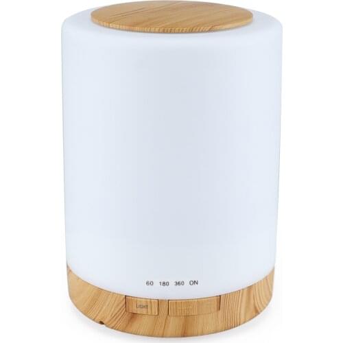 Hot Sale 300ml Desk Humidifier Aroma Essential Oil Diffuser Ultrasonic Cool Mist Humidifier with LED Night Light For Office Home