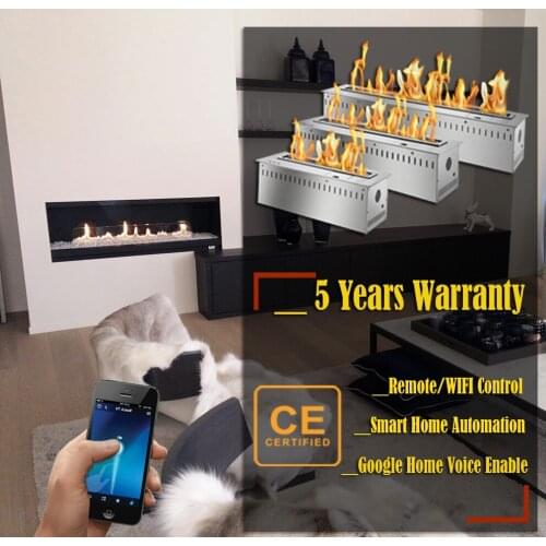 Inno-Fire 18 inch indoor electric fireplace insert ventless wifi burner