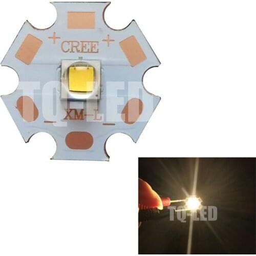 10W 5050 CREE XML2 Cool white Neutral white Warm white High Power Led with 20mm Copper PCB