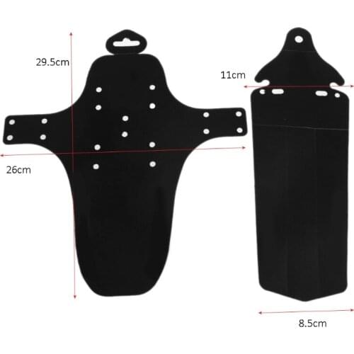 2Pcs Bike Bicycle Front Rear Mudguard Fenders Road Cycling Mountain MTB
