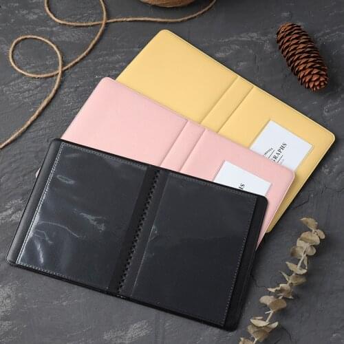 64Pockets Mini Instant Polaroid Photo Album Picture Case for Fujifilm Instax Mini Film 7s 8 25 50s 90 instax mini Polaroid album