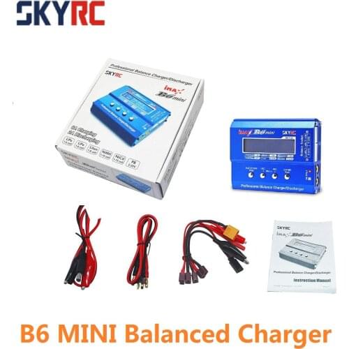 SKYRC IMAX B6 MINI Balance Charger Discharger For RC Helicopter Re-peak NIMH/NICD LCD Smart Battery Charger 100% Original