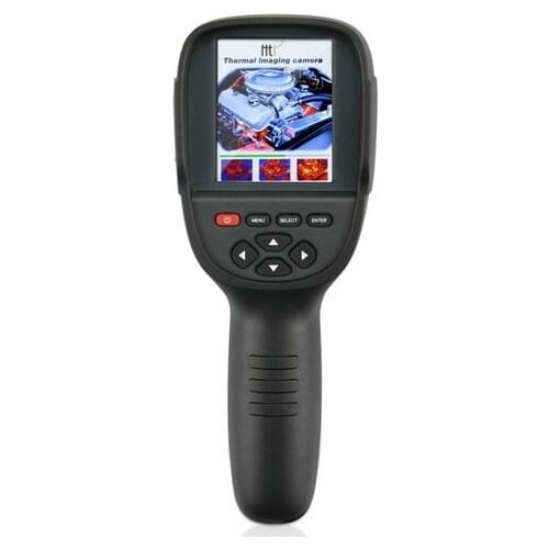 HT-18 Handheld Infrared Temperature Heat IR Digital Thermal Imager Detector Camera with storage 220x160 Resolution 3.2