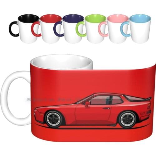 India Red 1986 P 944 951 Turbo ( Us Spec ) Ceramic Mugs Coffee Cups Milk Tea Mug 944 Turbo Turbo Red India Red Indisch Rot Lm