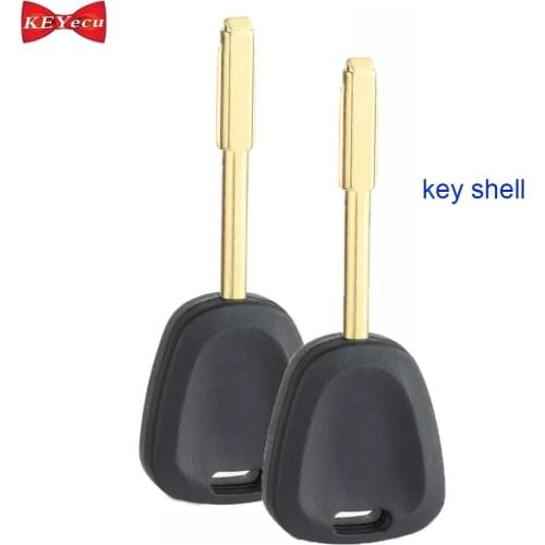 KEYECU 2pcs/ 10pcs for Jaguar XJ8 XJR XK8 XKR Car Key Shell Case Fob Without Transponder Chip