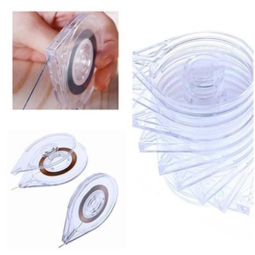 HOT 10Pcs Women Beauty Nail Art Striping Tape Line Cases Tool Sticker Roller Boxs Holders Stickers & Decals Enable you to create