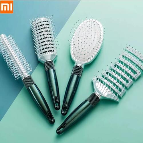 For Xiaomi Multifunctional massage comb anti-static Wet Curly Detangle Hair Brush for Salon Hairdressing Styling Tools