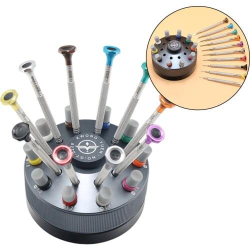 Alloy Steel Precision Screwdrivers Kit with Turnable Socket Glasses Repair Tools 10 in 1