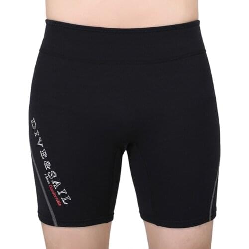 DIVE&SAIL 1.5MM Neoprene Diving Shorts Wetsuit Short Pants For Men Women Winter Swimming Rowing Sailing Surfing Warm Swimwear