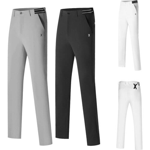 Golf Clothing Mens Autumn New Outdoor Casual Pants Sports Breathable Quick-Drying Anti-Crease and Anti-Pilling Trousers
