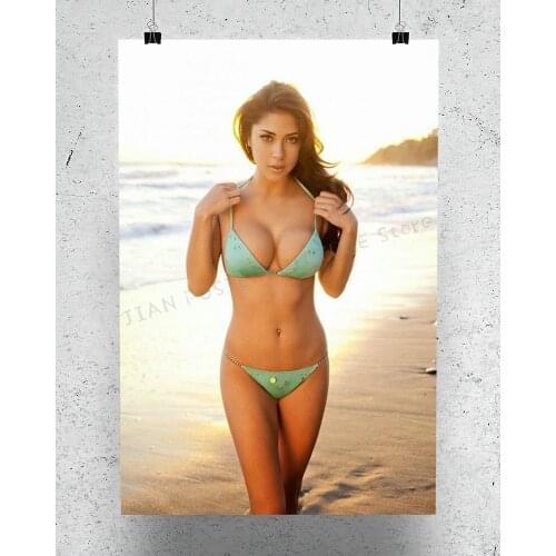 R0120 Arianny Celeste (5) Star Sexy Beautiful Girl Model Wall Sticker Silk Poster Art Home Decoration