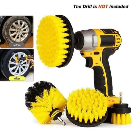 Drill Brush Cleaner Scrubbing Brushes for Bathroom Surface Grout Tile Tub Shower Kitchen Auto Care Cleaning Tools