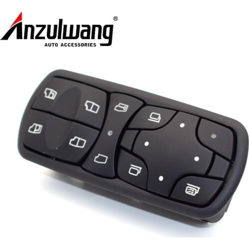 Car styling Electric Power Window Lifter Master Control Switch 9438200097 A 943 820 00 97 For Mercedes Benz Actros MPII