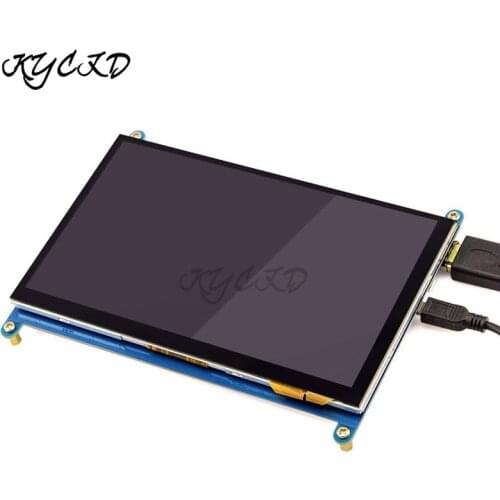 7 Inch 1024*600/800*480 IPS Capacitive Touch Panel HDMI-Compatible LCD Display Screen Monitor For Raspberry Pi 3B+/4B