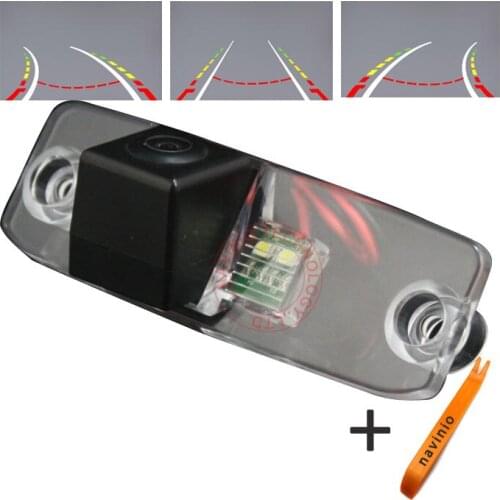 CCD car track camera reversing trajectory for Hyundai Accent Elantra YueDong Tucson Verclas back up reverse NTSC Waterproof